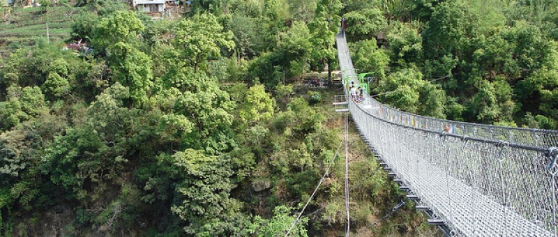 bungee jump at the last resort, Nepal