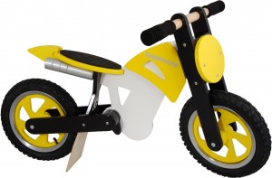 a balance bike that looks like a dirt bike